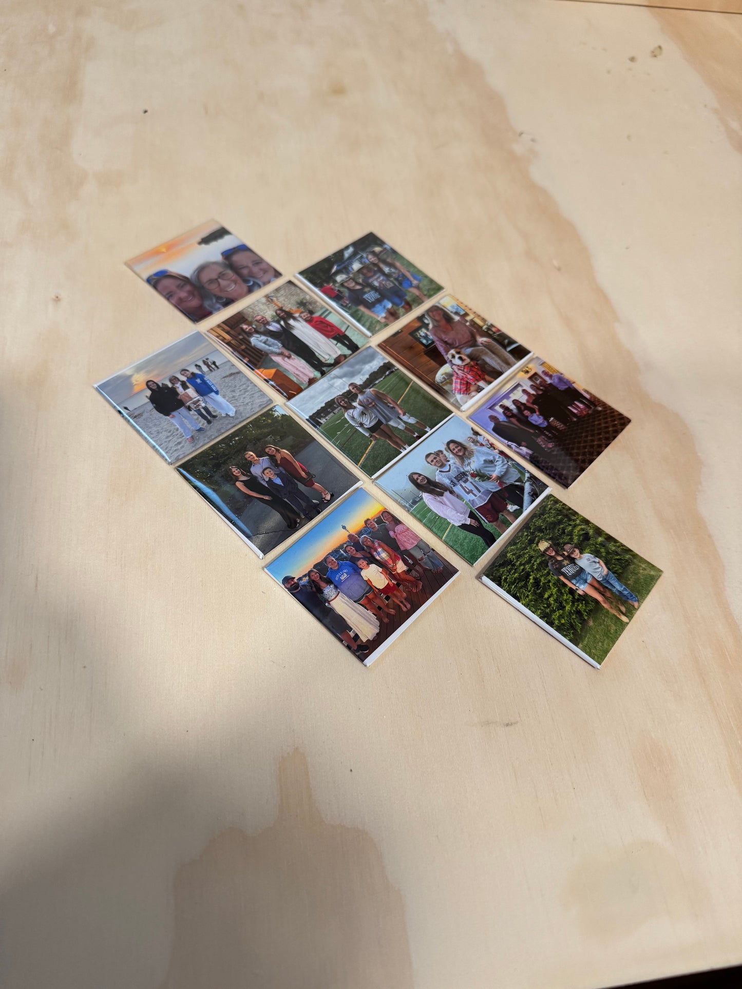 Custom Photo Magnet Gift Set