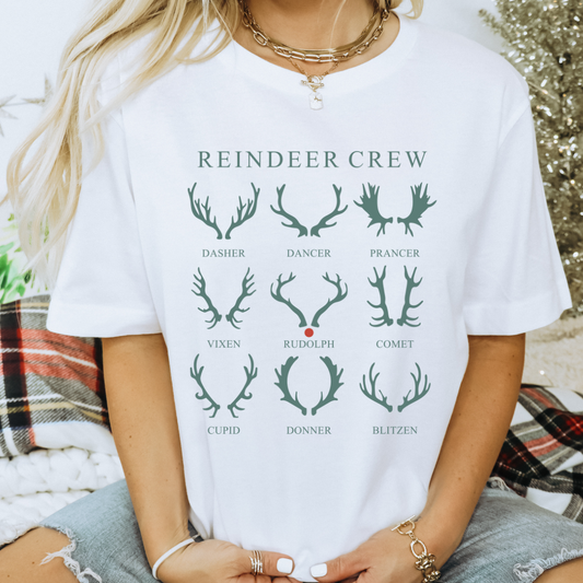 Reindeer Crew  Tee