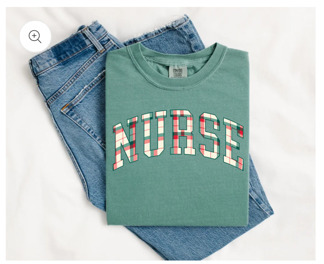 Christmas Nurse Tee
