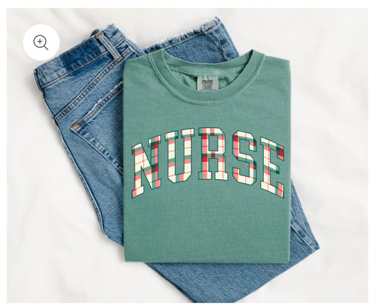 Christmas Nurse Tee
