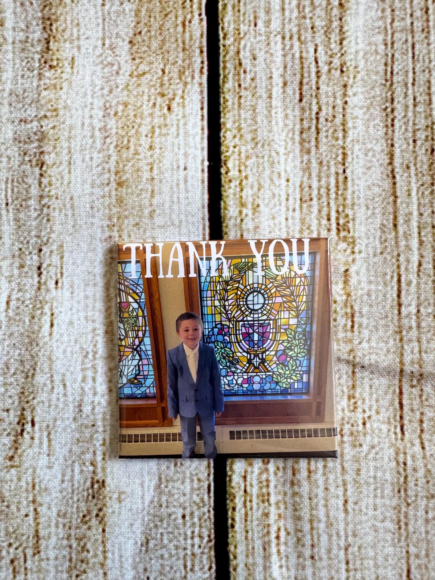 Custom Thank You  Magnet  Set