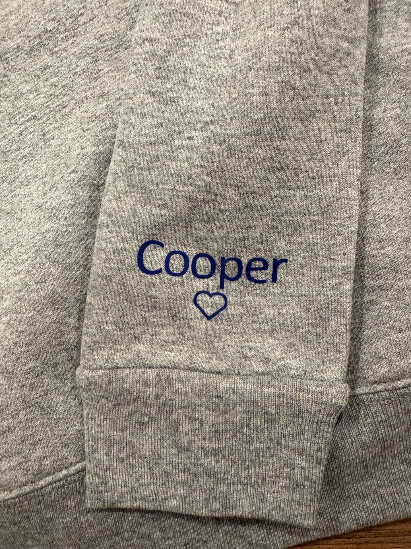 Customized Mama/Mimi/Nana/Etc. Crewneck with kids names on sleeve